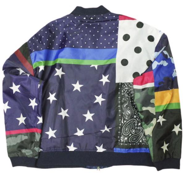SOPHNET. ソフネット 日本製 REVERSIBLE SOUVENIR JACKET リバーシブルスーベニアジャケット SOPH-160020 M NAVY スカジャン ブルゾン |  | 01