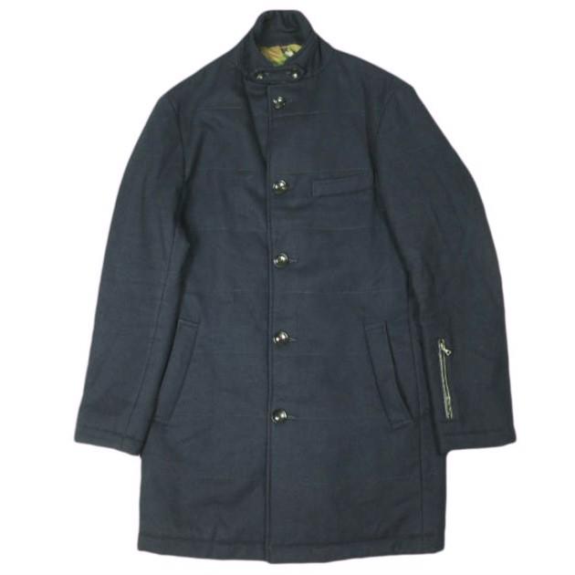 SOPHNET. ソフネット PADED CHESTER COAT パデッドチェスターコート SOPH-145051 S NAVY 定価86,900円 中綿 Thinsulate カモフラージュ |  | 02
