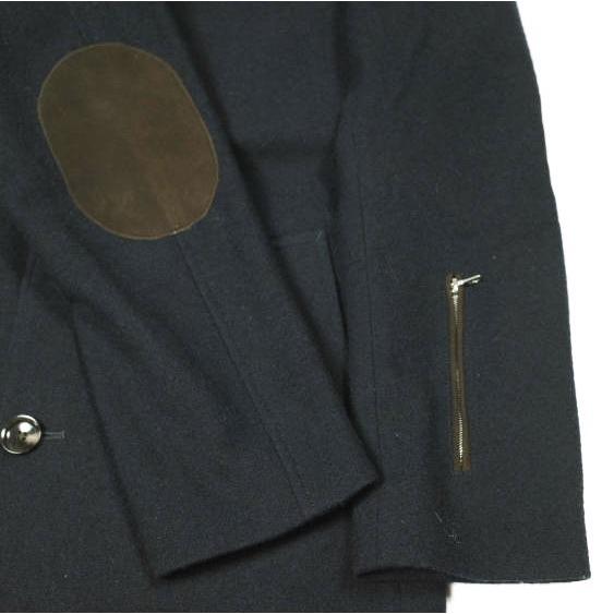 SOPHNET. ソフネット 日本製 BRITISH TWEED CHESTER COAT ブリティッシュツイードチェスターコート SOPH-123022 S NAVY 定価87,150円 |  | 04