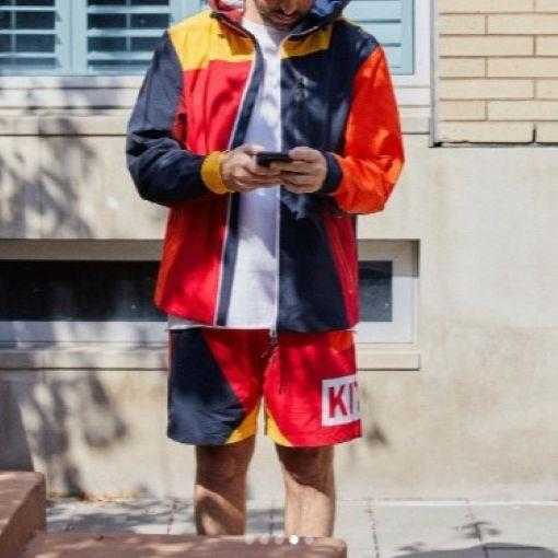 KITH NYC キスニューヨークシティ MADISON JACKET マディソンジャケット S Red Multi ロゴ ナイロン ブルゾン アウター g26751 |  | 02