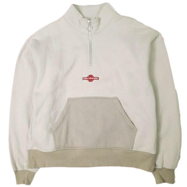Evisen skateboards x INDEPENDENT エビセン インディペンデント 21AW STAND COLLAR SWEAT 裏起毛 スタンドカラースウェット M Rose Gray | 