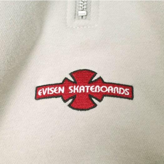 Evisen skateboards x INDEPENDENT エビセン インディペンデント 21AW STAND COLLAR SWEAT 裏起毛 スタンドカラースウェット M Rose Gray |  | 05