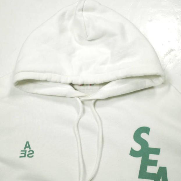 WIND AND SEA ウィンダンシー Y＆S WDS Custom Hoodie 裏毛 スウェットプルオーバーパーカー WDS-Y＆S-01 S WHITE トップス g26754 |  | 02