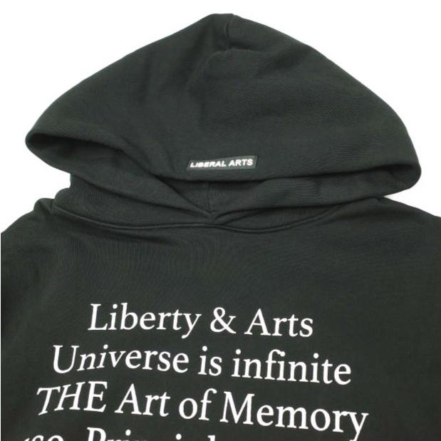 LIBERAL ARTS リベラルアーツ PRINTED HOODIE 裏起毛 スウェットプルオーバーパーカー S BLACK/YELLOW 星条旗 袖ロゴ CREW トップス g26755 |  | 02