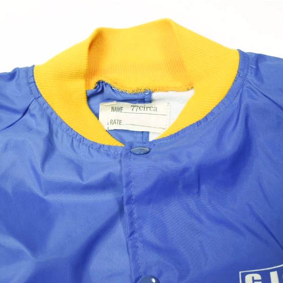 77circa ナナナナサーカ リメイクオーバーサイズナイロンスタジャン BLUE/YELLOW スタジアムジャンパー 再構築 ドッキング ジャケット |  | 03