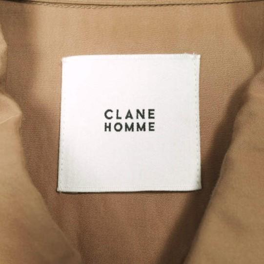CLANE HOMME クラネオム CLANE COACH JACKET クラネコーチジャケット 22104-0461 2(M) BEIGE バックロゴ アウター g26759 |  | 03