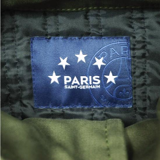 Paris Saint-Germain x EDIFICE x 清永浩文 パリサンジェルマン エディフィス アーミーコードキルトライナー M-65ジャケット 44 OLIVE PSG |  | 04