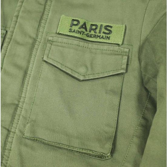 Paris Saint-Germain x EDIFICE x 清永浩文 パリサンジェルマン エディフィス アーミーコードキルトライナー M-65ジャケット 44 OLIVE PSG |  | 06