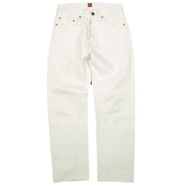 RESOLUTE リゾルト 日本製 AA710 Tight Straight(66モデル) 10周年記念カラー ホワイトセルビッチデニムパンツ W28 WHITE ボタンフライ ジーンズ ボトムス【中古】【RESOLUTE】 RESOLUTE リゾルト 日本製 AA710 Tight Straight(66モデル) 10周年記念