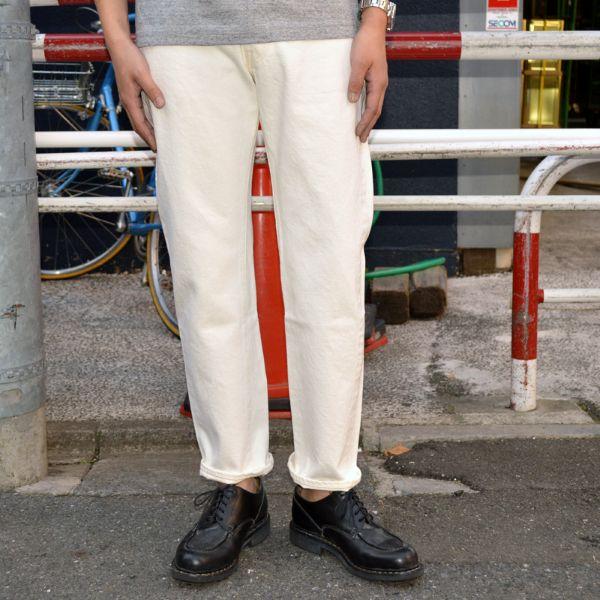 RESOLUTE リゾルト 日本製 AA710 Tight Straight(66モデル) 10周年記念カラー ホワイトセルビッチデニムパンツ W28 WHITE ボタンフライ ジーンズ ボトムス【中古】【RESOLUTE】 RESOLUTE リゾルト 日本製 AA710 Tight Straight(66モデル) 10周年記念