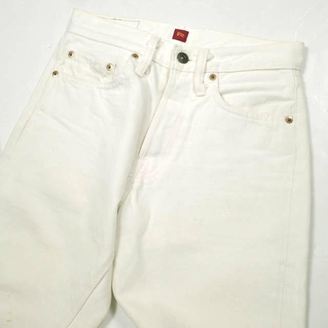 RESOLUTE リゾルト 日本製 AA710 Tight Straight(66モデル) 10周年記念カラー ホワイトセルビッチデニムパンツ W28 WHITE ジーンズ |  | 04