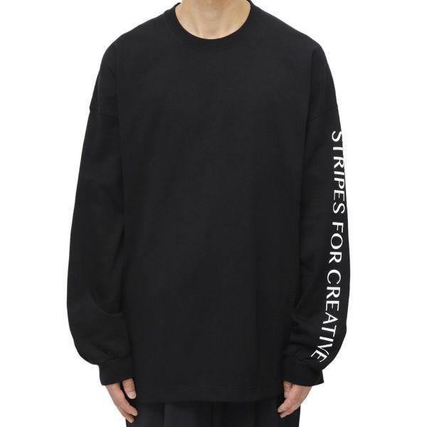 Stripes For Creative ストライプフォークリエイティブ S.F.C 23AW 日本製 SUPER BIG FLAT LS TEE ロングスリーブTシャツ L BLACK g26766 |  | 02