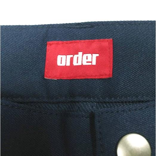 order オーダー loose twill pants ルーズツイルパンツ order-002-3 S パープル O(オー) 代官山 ワイド ボトムス g26768 |  | 03