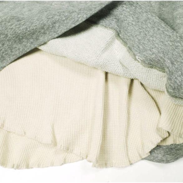 SUNSEA サンシー 日本製 名作 Broken 3way 2tone hooded parka 壊れたパーカー SNS-11S03 3 GRAY/IVORY レイヤード スウェット サーマル |  | 07