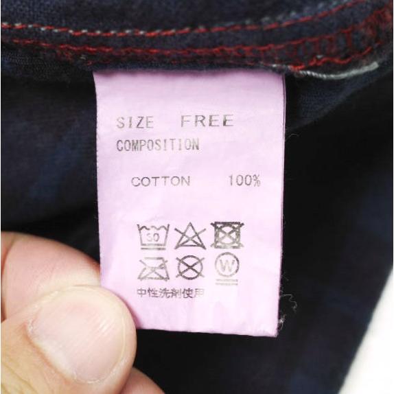 CHANGES チェンジーズ 日本製 Remake Flannel Shirt リメイクフランネルシャツ Free NAVY/PURPLE 解体 再構築 プルオーバー チェック |  | 06