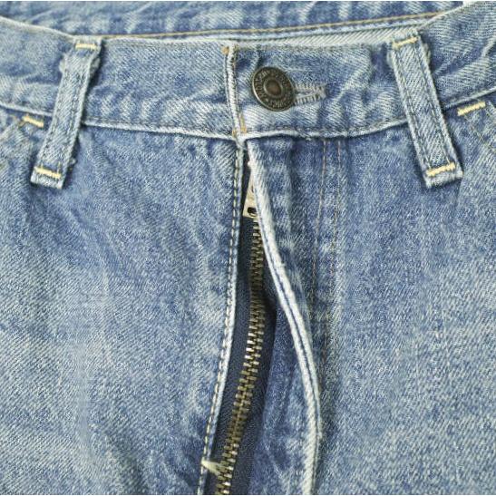 orslow x BEAMS オアスロウ ビームス 別注 日本製 106 スリムダメージデニム 2(M) Indigo ジップフライ パンツ リペア加工 クロップド丈 |  | 04
