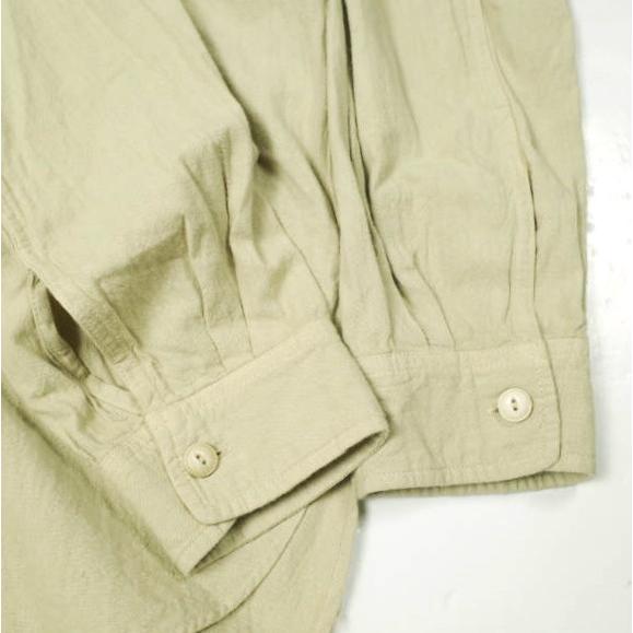 GOLD 東洋エンタープライズ CHAMBRAY REGULAR COLLAR PULLOVER SHIRT シャンブレーレギュラーカラープルオーバーシャツ GL27209 M BEIGE |  | 04