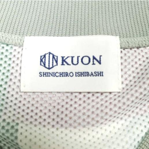 KUON クオン 22SS 日本製 BORO PRINTED MESH VEST 襤褸プリント メッシュベスト M WHITE ジレ 久遠 ノースリーブ Tシャツ トップス g26776 |  | 02