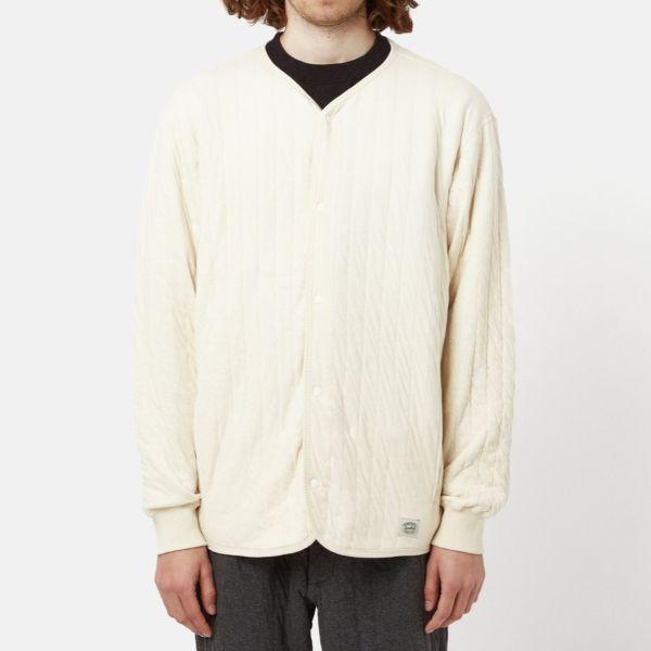 snow peak スノーピーク Natural Warm Stretch Cardigan ナチュラルウォームストレッチカーディガン JK-22AU112 XL ECRU 中綿 ジャケット |  | 02