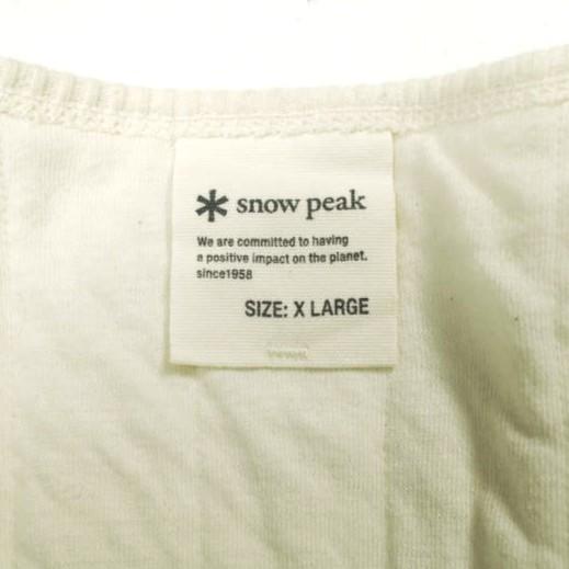 snow peak スノーピーク Natural Warm Stretch Cardigan ナチュラルウォームストレッチカーディガン JK-22AU112 XL ECRU 中綿 ジャケット |  | 03