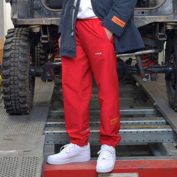 HERON PRESTON ヘロンプレストン イタリア製 Elastic Nylon Pants ナイロンイージーパンツ HMCA014S19745021 M RED トラックパンツ g26782 |  | 02