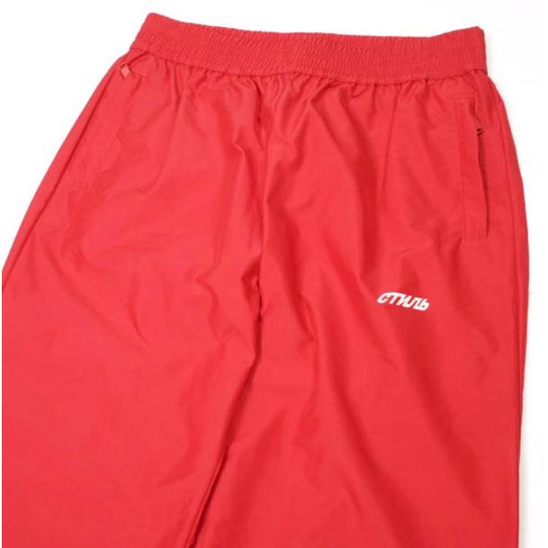 HERON PRESTON ヘロンプレストン イタリア製 Elastic Nylon Pants ナイロンイージーパンツ HMCA014S19745021 M RED トラックパンツ g26782 |  | 04