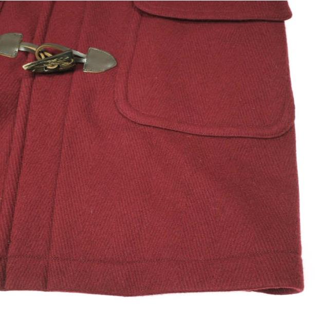 SOPHNET. ソフネット WOOL MELTON DUFFLE COAT ウールメルトンダッフルコート SOPH-134064 L Bordeaux 定価82,950円 カモフラージュ 迷彩 |  | 04