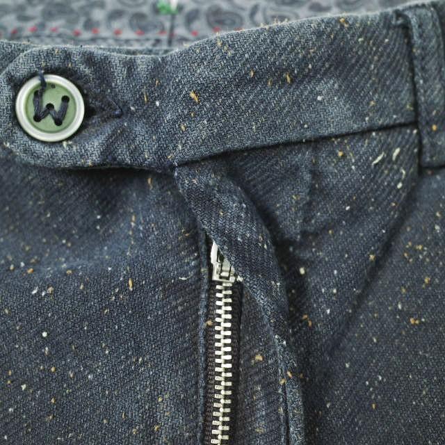 BERWICH ベルウィッチ イタリア製 SC CLOCHARD コットンネップノープリーツトラウザーズ 31 NAVY パンツ ボトムス g26788 |  | 03