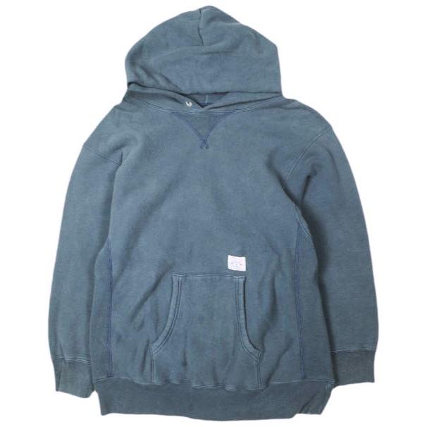 DESCENDANT ディセンダント 20AW 日本製 PX HOODED SWEATSHIRT 裏起毛 スウェットプルオーバーパーカー 202ATDS-CSM24 1 NAVY HOODY WTAPS | 