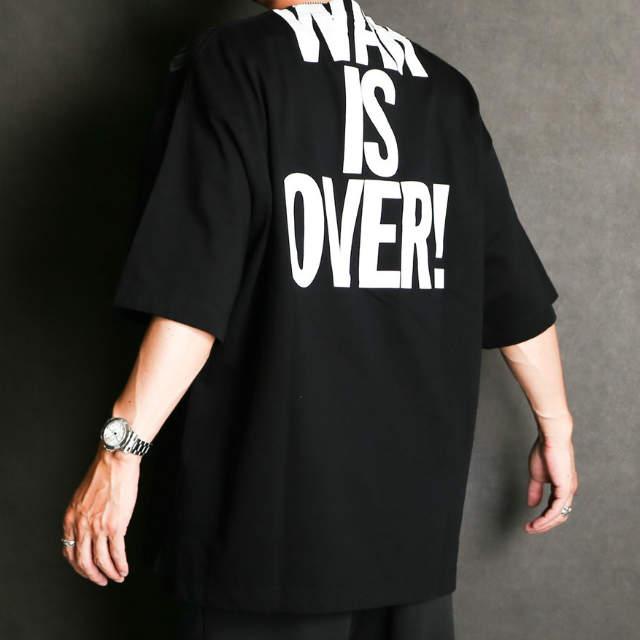 MAISON MIHARA YASUHIRO メゾン ミハラヤスヒロ 21AW 日本製 ANTINOMIE Printed Tee オーバーサイズプリントTシャツ A07TS704 48 BLACK |  | 02