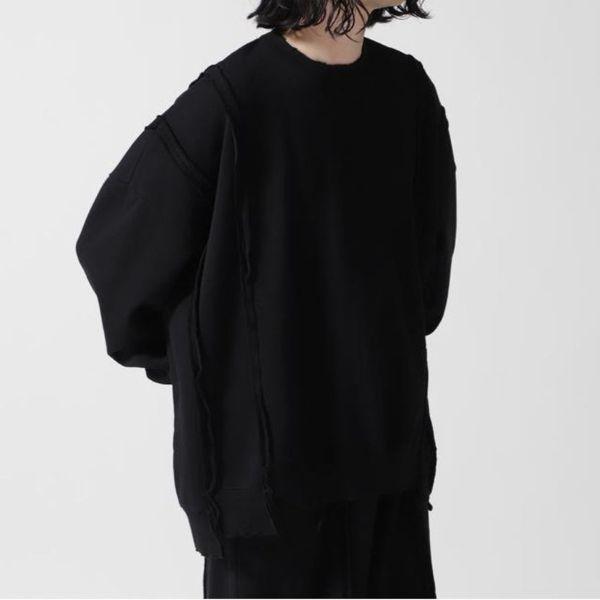 FR(13)NDS フレンズ 25SS FR／CREW NECK SWT 裏毛 切り替えオーバーサイズスウェット 25S-CSL040-RF Free BLACK トレーナー ROYAL FLASH |  | 02
