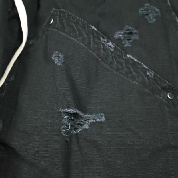 FR(13)NDS フレンズ 24SS RIP SHORTS ダメージ加工 コットンリップストップ ペインターショーツ 24351TS-RO BLACK ROYAL FLASH パンツ |  | 06
