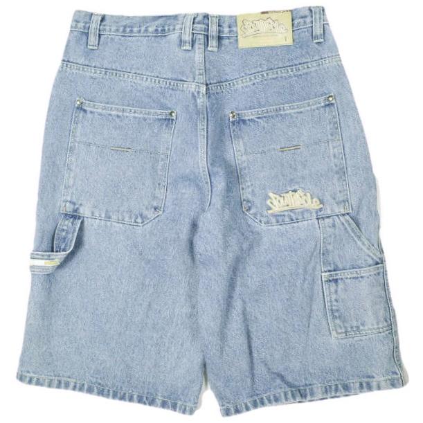 SOUTHPOLE サウスポール パキスタン製 90s ペインターデニムショーツ 34 Indigo ヴィンテージ ワイド バギー ショートパンツ ジップフライ |  | 01