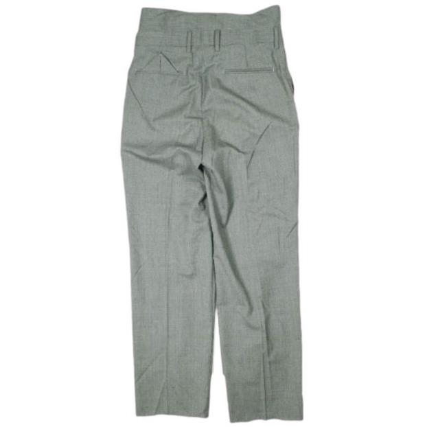 Midorikawa ミドリカワ 25SS 日本製 ONE TUCK SLACKS ワンタックスラックス MID25SS-PT02 L GRAY パンツ 定価79,200円 ボトムス g26797 |  | 01