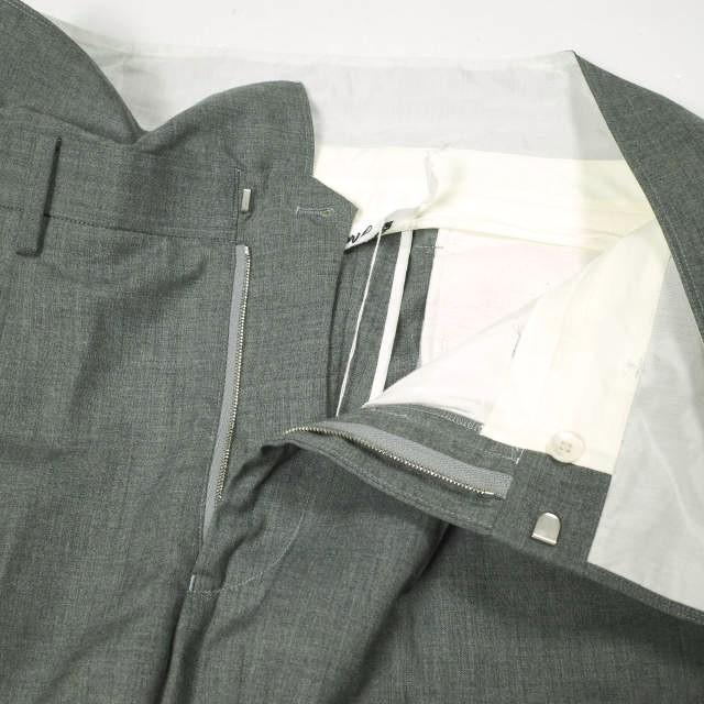 Midorikawa ミドリカワ 25SS 日本製 ONE TUCK SLACKS ワンタックスラックス MID25SS-PT02 L GRAY パンツ 定価79,200円 ボトムス g26797 |  | 06