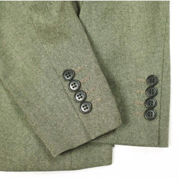 TAILOR GARMENTS テーラーガーメンツ 日本製 BEAMSパターンオーダーモデル ウール３Bジャケット SO-40436 KHAKI テーラード アウター |  | 03