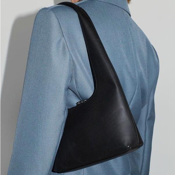 ST.AGNI セントアグニ The Zip Detail Mini Bag ジップディテールミニバッグ BLACK レザートートバッグ カバン g26800 |  | 03