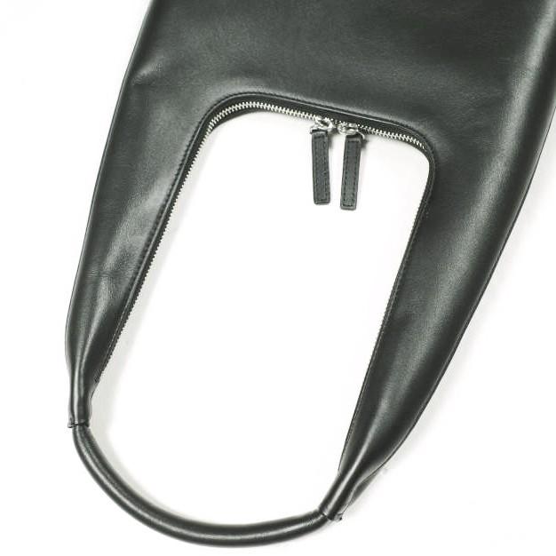 ST.AGNI セントアグニ The Zip Detail Mini Bag ジップディテールミニバッグ BLACK レザートートバッグ カバン g26800 |  | 05