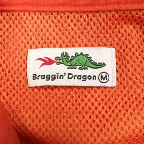 Braggin’ Dragon ブラギンドラゴン 日本製 復刻 GOLF JACKET ゴルフジャケット M ORANGE スイングトップ アウター g26803 |  | 03
