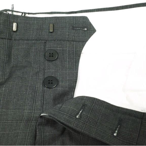 新品 MIU MIU ミュウミュウ トロピカルウール グレンチェックスラックス 2025年モデル DNA973 S000 17AG 44 CHARCOAL GRAY パンツ g26812 |  | 05