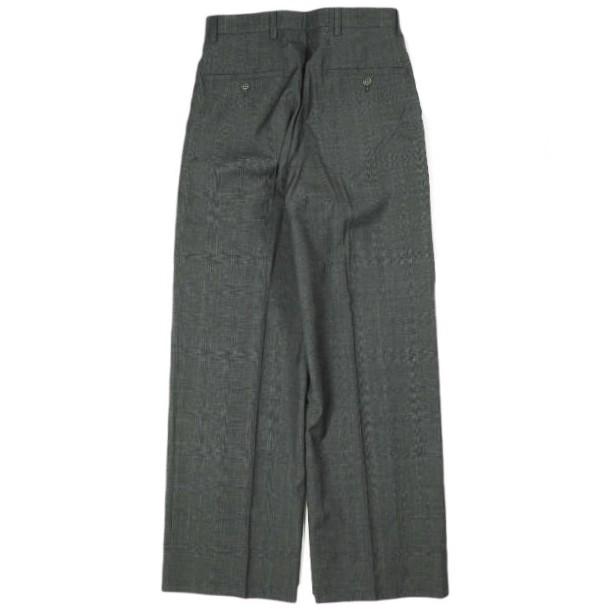 新品 MIU MIU ミュウミュウ トロピカルウール グレンチェックスラックス 2024年モデル DNA973 S000 17AG 44 CHARCOAL GRAY パンツ g26813 |  | 01