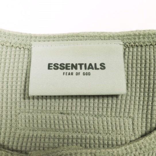 ESSENTIALS FEAR OF GOD エッセンシャルズ フィアオブゴッド Henley Neck Thermal ヘンリーネックサーマルカットソー S KHAKI FOG ワッフル |  | 03