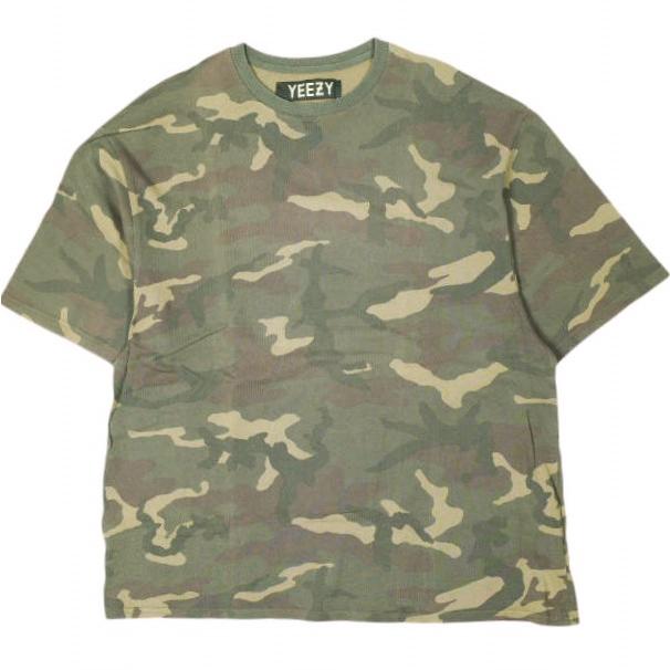 YEEZY イージー SEASON 1 CAMO TEE カモフラージュTシャツ AO2607 M(JP) OLIVE カニエウエスト KANYE WEST adidas トップス g26824 | 