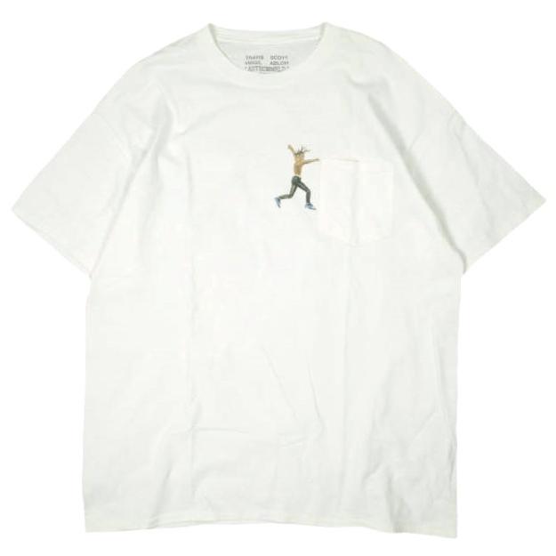 Travis Scott トラヴィス・スコット Virgil Abloh Astroworld Pocket Tee ヴァージル・アブロー アストロワールド Tシャツ XL WHITE 半袖 |  | 01