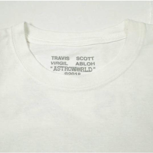 Travis Scott トラヴィス・スコット Virgil Abloh Astroworld Pocket Tee ヴァージル・アブロー アストロワールド Tシャツ XL WHITE 半袖 |  | 03