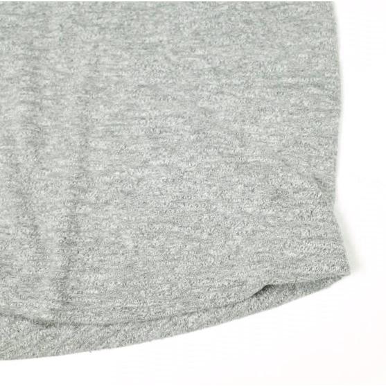 JOHN ELLIOTT ジョンエリオット アメリカ製 Basic Tee メランジUネックTシャツ 3 Gray 半袖 カットソー トップス g26830 |  | 05