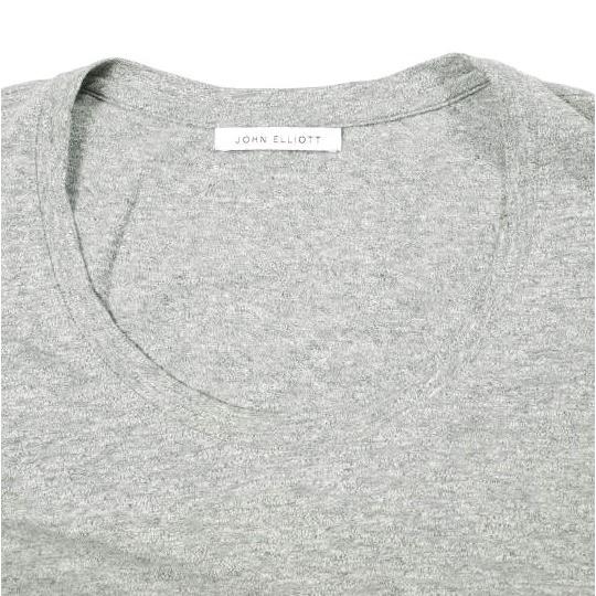 JOHN ELLIOTT ジョンエリオット アメリカ製 Basic Tee メランジUネックTシャツ 3 Gray 半袖 カットソー トップス g26831 |  | 02