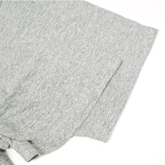 JOHN ELLIOTT ジョンエリオット アメリカ製 Basic Tee メランジUネックTシャツ 3 Gray 半袖 カットソー トップス g26831 |  | 03