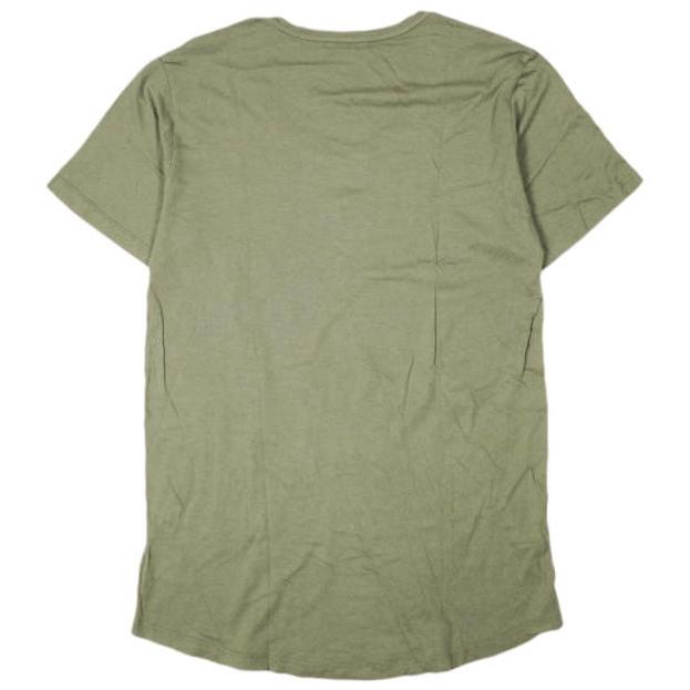 JOHN ELLIOTT ジョンエリオット アメリカ製 Basic Tee コットンモダール UネックTシャツ 3 Olive 半袖 カットソー トップス g26832 |  | 01