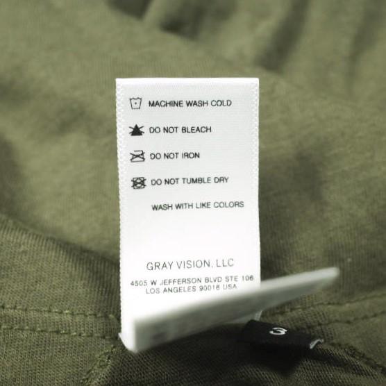 JOHN ELLIOTT ジョンエリオット アメリカ製 Basic Tee コットンモダール UネックTシャツ 3 Olive 半袖 カットソー トップス g26832 |  | 06
